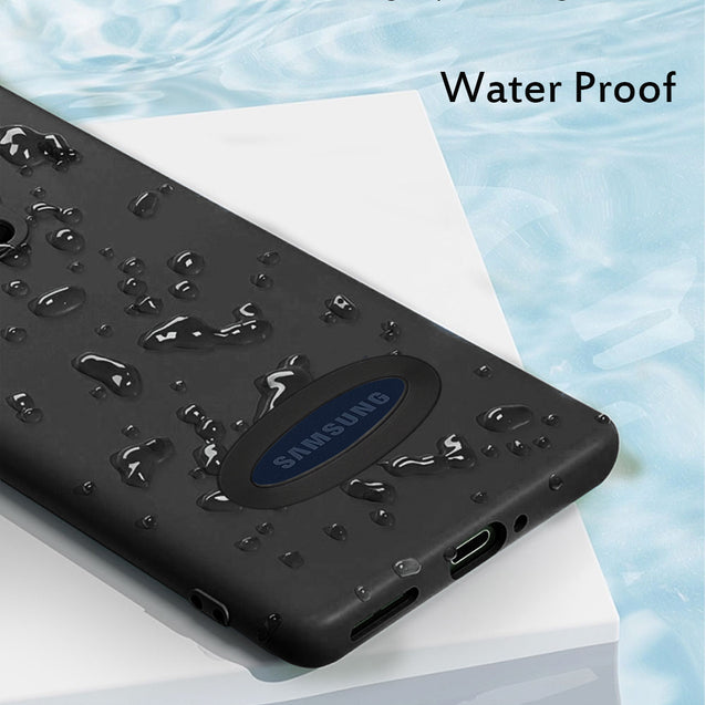 pTron Back Cover Case for Samsung Galaxy M14 5G, Stylish Matt Finish, Shockproof Back Case, Perfect Cut-Outs & Perfect-Fit (Black)