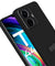 pTron Back Cover Case for iQOO Z6 Lite, Stylish Matt Finish, Shockproof Back Case, Perfect Cut-Outs & Perfect-Fit (Black)