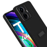 pTron Back Cover Case for iQOO Z6 Lite, Stylish Matt Finish, Shockproof Back Case, Perfect Cut-Outs & Perfect-Fit (Black)