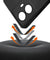 pTron Back Cover Case for iQOO Z6 Lite, Stylish Matt Finish, Shockproof Back Case, Perfect Cut-Outs & Perfect-Fit (Black)
