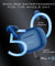 pTron Bassbuds Zen In-Ear TWS Earbuds with Quad Mic TruTalk ENC Calls, 50Hrs Playtime, Bluetooth 5.3 Headphone with Mic, Deep Bass, Game/Music Modes, Touch Control, Type-C Fast Charging & IPX4 (Blue)