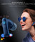 pTron Bassbuds Zen In-Ear TWS Earbuds with Quad Mic TruTalk ENC Calls, 50Hrs Playtime, Bluetooth 5.3 Headphone with Mic, Deep Bass, Game/Music Modes, Touch Control, Type-C Fast Charging & IPX4 (Blue)
