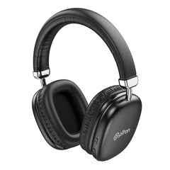 pTron Studio Ultima 35dB ANC Hybrid Active Noise Cancelling Over-Ear Headphones, 70Hrs Playtime, Punchy Bass, HD Mic, Bluetooth 5.3, Voice Assistant & Type-C Fast Charging (Black)