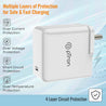 pTron Volta Zip 20W PD Fast Charger for iPhone 14/14 Plus/14 Pro/14 Pro Max,iPhone 13/13 Pro/13 Pro Max/13 Mini,12/12 Mini/12 Pro Max,iPhone 11 Series with PD3.0, Type-C 20W Adapter with Cable (White)