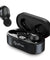pTron Bassbuds Plus in-Ear TWS Earbuds with HD Mic, Bluetooth 5.0 Headphones, Stereo Sound, Clear Calls, 28Hrs Playback Time, Voice Assistant, IPX4 Water Resistant & Fast Charging (Pearl Black)