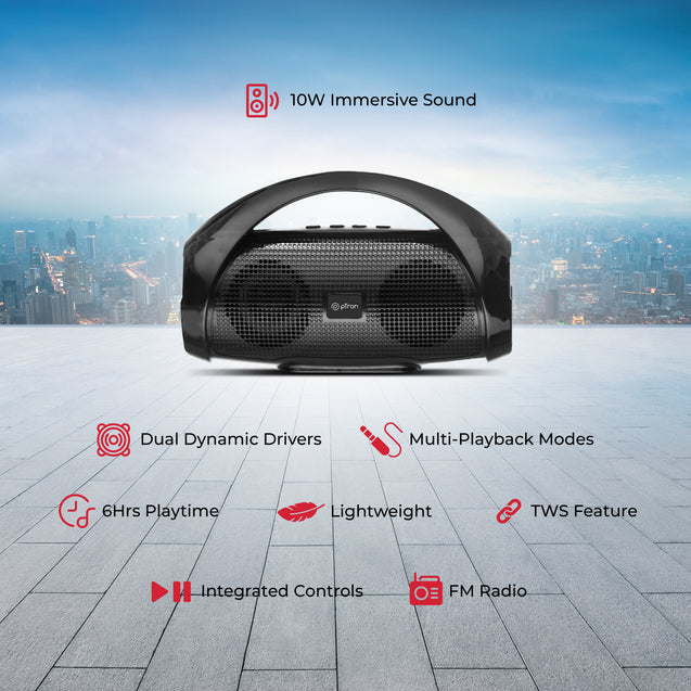 pTron Fusion Go 10W BT Speaker