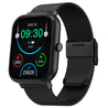 pTron Reflect Ace Smartwatch, Bluetooth Calling, 1.85" Touch Display, 600 NITS Bright, Metal Strap, 120+Sports Mode, High-Speed Realtek Processor, DaFit App & 7days Battery Life (Black)