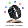 pTron Reflect Ace Smartwatch, Bluetooth Calling, 1.85" Touch Display, 600 NITS Bright, Metal Strap, 120+Sports Mode, High-Speed Realtek Processor, DaFit App & 7days Battery Life (Black)