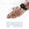 pTron Reflect Ace Smartwatch, Bluetooth Calling, 1.85" Touch Display, 600 NITS Bright, Metal Strap, 120+Sports Mode, High-Speed Realtek Processor, DaFit App & 7days Battery Life (Black)