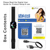 pTron Reflect Ace Smartwatch, Bluetooth Calling, 1.85" Touch Display, 600 NITS Bright, Metal Strap, 120+Sports Mode, High-Speed Realtek Processor, DaFit App & 7days Battery Life (Black)
