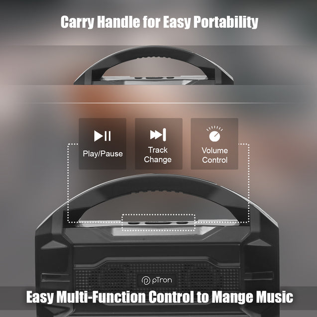 pTron Fusion Go Pro BT Speaker