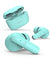 pTron Bassbuds Joy in-Ear Wireless Earbuds, Immersive Sound, 32Hrs Playtime, Clear Calls TWS Earbuds, Bluetooth V5.1 Headphone, Type-C Fast Charging, Voice Assist & IPX4 Water Resistant (Mint Green)