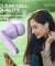 pTron Bassbuds Joy in-Ear Wireless Earbuds, Immersive Sound, 32Hrs Playtime, Clear Calls TWS Earbuds, Bluetooth V5.1 Headphone, Type-C Fast Charging, Voice Assist & IPX4 Water Resistant (Light Lilac)
