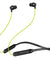 pTron Bassstring Bluetooth 5.2 Wireless in-Ear Earphones with Mic,Magnetic Earbuds (Black & Green)