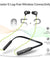 pTron Bassstring Bluetooth 5.2 Wireless in-Ear Earphones with Mic,Magnetic Earbuds (Black & Green)