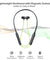 pTron Bassstring Bluetooth 5.2 Wireless in-Ear Earphones with Mic,Magnetic Earbuds (Black & Green)
