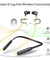 pTron Tangent Duo Bluetooth 5.2 Wireless in-Ear Earphones with Mic,Magnetic Earbuds (Yellow/Black)