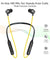 pTron Tangent Duo Bluetooth 5.2 Wireless in-Ear Earphones with Mic,Magnetic Earbuds (Yellow/Black)