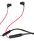 pTron Tangent Duo Bluetooth 5.2 Wireless in-Ear Earphones with Mic,Magnetic Earbuds (Red/Black)