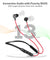 pTron Tangent Duo Bluetooth 5.2 Wireless in-Ear Earphones with Mic,Magnetic Earbuds (Red/Black)
