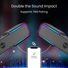 pTron Fusion RB BT Soundbar (Black) 18W