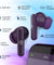 pTron Zenbuds 1 ANC Earbuds with Quad Mic TruTalk ENC Calls (Purple)