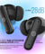 pTron BudSENS 1 ANC Earbuds with Quad Mic TruTalk ENC Calls (Black)
