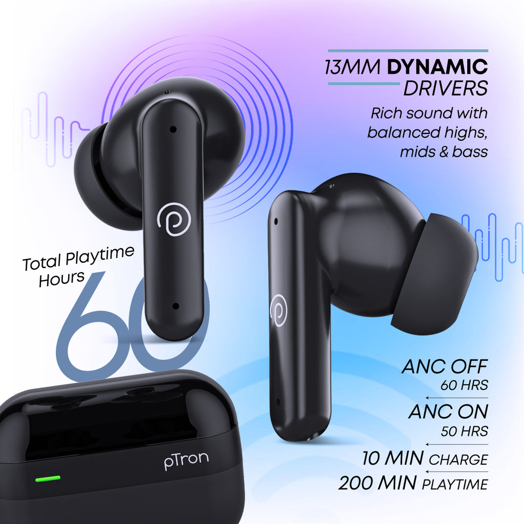 pTron Zenbuds 1 TWS Earbuds - pTron India