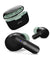 pTron Bassbuds Joy in-Ear Wireless Earbuds, Immersive Sound, 32Hrs Playtime, Clear Calls TWS Earbuds, Bluetooth V5.1 Headphone, Type-C Fast Charging, Voice Assist & IPX4 Water Resistant (Black & Green)