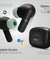 pTron Bassbuds Joy in-Ear Wireless Earbuds, Immersive Sound, 32Hrs Playtime, Clear Calls TWS Earbuds, Bluetooth V5.1 Headphone, Type-C Fast Charging, Voice Assist & IPX4 Water Resistant (Black & Green)