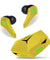 pTron Bassbuds B91 Plus TWS Earbuds with 38ms Gaming Low Latency, AI-ENC Stereo Calls, 45Hrs Playtime, Dual HD Mic, In-Ear Bluetooth 5.3 Headphones, Fast Type-C Charging & IPX5 (Yellow)