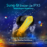 pTron Bassbuds B91 TWS Earbuds with 38ms Gaming Low Latency, AI-ENC Stereo Calls, 40Hrs Playtime, Dual HD Mic, In-Ear Bluetooth 5.3 Headphones, Fast Type-C Charging & IPX5 (Yellow)
