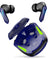 pTron Bassbuds B91 TWS Earbuds with 38ms Gaming Low Latency, AI-ENC Stereo Calls, 40Hrs Playtime, Dual HD Mic, In-Ear Bluetooth 5.3 Headphones, Fast Type-C Charging & IPX5 (Blue)