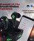 pTron Bassbuds B91+ TWS Earbuds with 38ms Gaming Low Latency, AI-ENC Stereo Calls, 45Hrs Playtime, Dual HD Mic, in-Ear Bluetooth 5.3 Headphones, Fast Type-C Charging & IPX5 (Black)