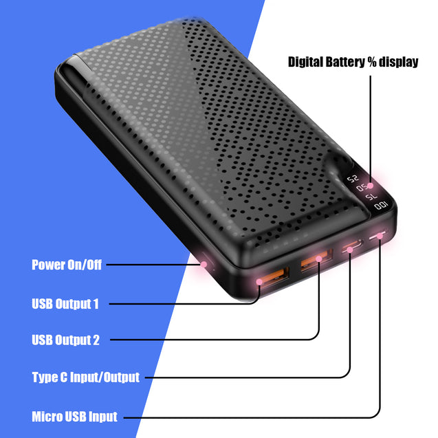 pTron Dynamo Elite 22.5W 10000mAh Power Bank