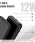 pTron Dynamo Lite 10000mAh 12W Power Bank, Made in India, Dual USB Charging Ports, 2 Input Ports Type-C & Micro USB, Slim Design & Multiple Layers of Protection (Black)