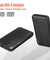 pTron Dynamo Lite 10000mAh 12W Power Bank, Made in India, Dual USB Charging Ports, 2 Input Ports Type-C & Micro USB, Slim Design & Multiple Layers of Protection (Black)