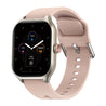pTron Reflect MaxPro 2.01 inch Square Dial Smartwatch, Full Touch Display, Bluetooth Calling, Functional Crown, 600 NITS, 100+ Watch Faces, HR, SpO2, 5 Days Battery Life & IP68 (Pink)