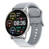 pTron Reflect Flash 1.32 inch Round Dial Smartwatch, Bluetooth Calling, Full Touch Display, 600 NITS, Metal Frame, 100+ Watch Faces, HR, SpO2, Voice Assist & 5 Days Battery Life (Silver)