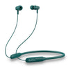 pTron Tangent Flex Bluetooth 5.3 Wireless In-Ear Headphone with Mic,Wireless Neckband (Green)