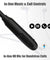 pTron Tangent Flex Bluetooth 5.3 Wireless In-Ear Headphone with Mic,Wireless Neckband (Black)
