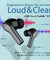 pTron Zenbuds Evo X1 Pro In-Ear TWS Earbuds with Quad Mic (Grey)