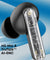 pTron Bassbuds Gomax TWS Earbuds, TruTalk AI-ENC Calls, 36Hrs Playtime, 13mm Drivers, in-Ear Bluetooth 5.3 Wireless Headphones, Voice Assistant, Type-C Fast Charging & IPX5 (Black)