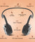 pTron Tangent Impulse Open-Ear Wireless Headphones with Mic (Black)