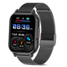 pTron Reflect Classic Smartwatch, Bluetooth Calling, 2.01" Full Touch Display, 600 NITS Full Metal Smartwatch, 100+ Watch Faces, HR, SpO2, Sports Mode, Voice Assist, 5 Days Battery Life & IP68 (Black)
