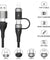 pTron Solero 4 in 1 Fast Charging USB Cabled(1M Black)