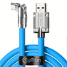pTron 60W USB to Type C Super Fast Charging USB Cable Compatible with OnePlus, Oppo, Vivo, Xiaomi, Realme, Samsung & Other Type-C Devices & 480Mbps Data Sync Speed - Solero 180 Degree (1m, Blue)