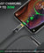 pTron Solero 30W Type-C to 8 Pin USB Fast Charging Nylon Braided Cable (1M, Black)