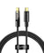 pTron Solero 80W Type-C to Type-C Super Fast Charging USB Cable(1M,Black)