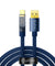 pTron Solero 65W USB to Type-C Super Fast Charging USB Cable (1M,Blue)